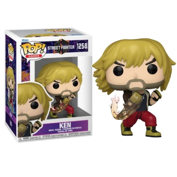 FUNKO POP Ken 1258 - Street Fighter - 889698935401