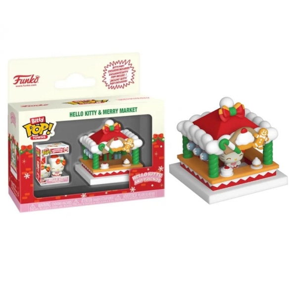BITTY POP Hello Kitty en el Mercado de Navidad - Sanrio - 889698935555