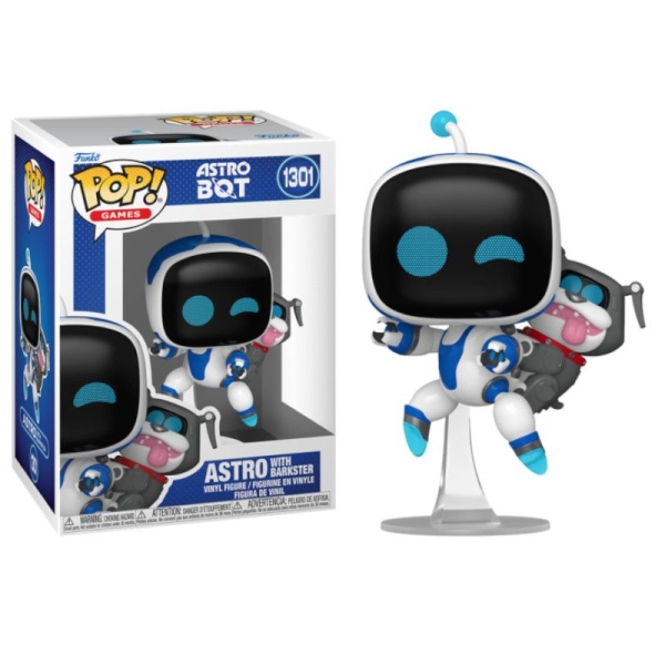 FUNKO POP Astro con Barkster 1301 - Astro Bot - 889698936712