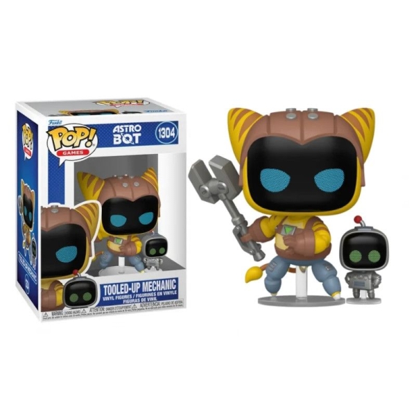 FUNKO POP Tooled-UP Mechanic 1304 - Astro Bot - 889698936743