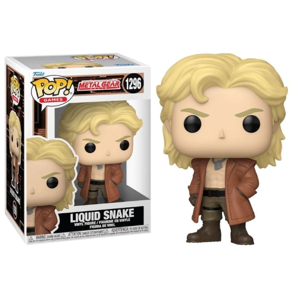 FUNKO POP Liquid Snake 1296 - Metal Gear Solid - 889698936835