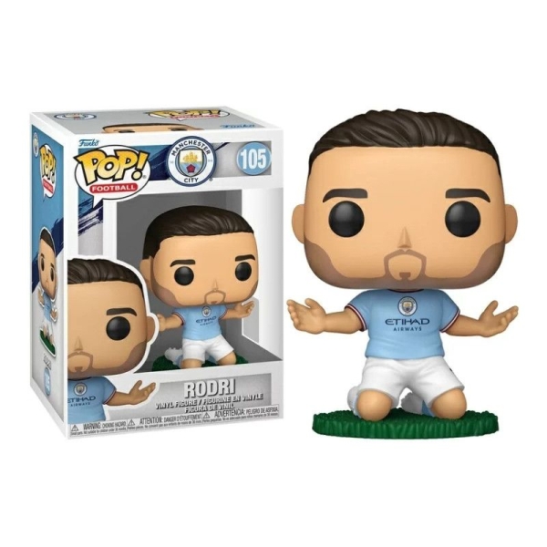 FUNKO POP Rodri 105 - Manchester City - 889698937214