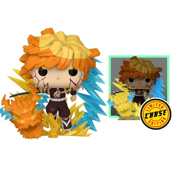 FUNKO POP Zenitsu Agatsuma 2502 - Demon Slayer Opción Chase Aleatoria - 889698938945
