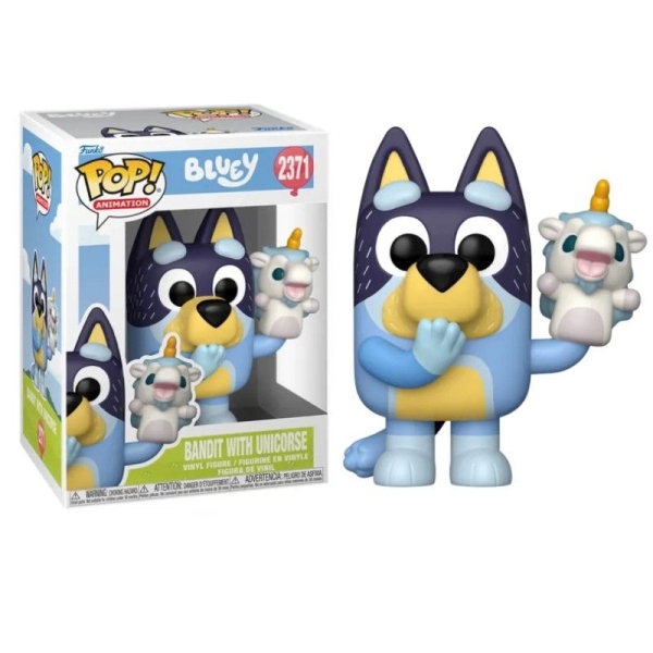 FUNKO POP Bandit con Unicornio 2371 - Bluey - 889698940535
