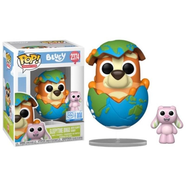 FUNKO POP Bingo con Floppy 2374 - Bluey - 889698940566