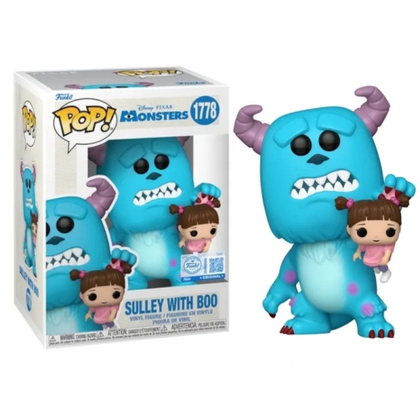 FUNKO POP Sulley con Boo 1778 - Monstruos SA - 889698941273