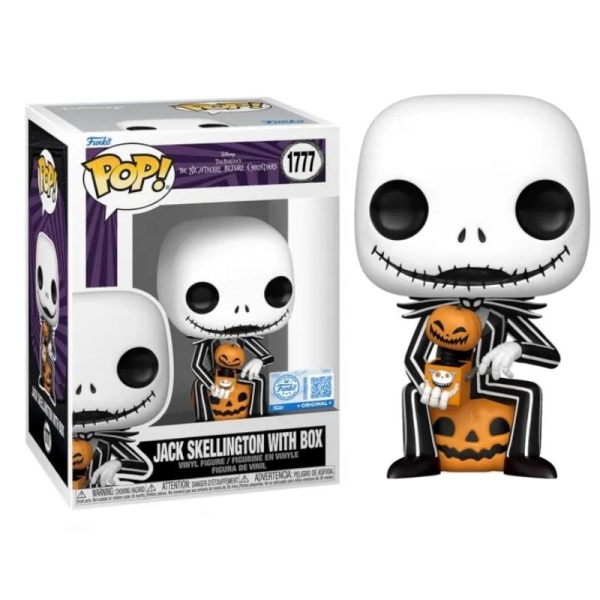 FUNKO POP Jack Skellington con Caja 1777 - Pesadilla Antes de Navidad - 889698941334