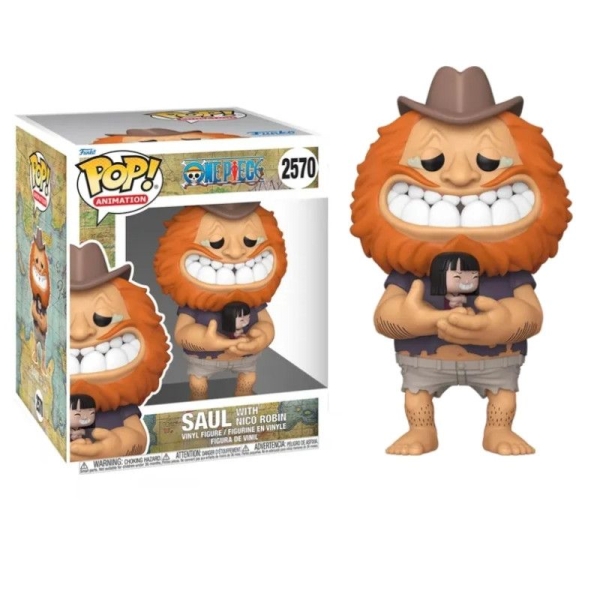 FUNKO POP Saul con Nico Robin 2570 - One Piece - 889698941556