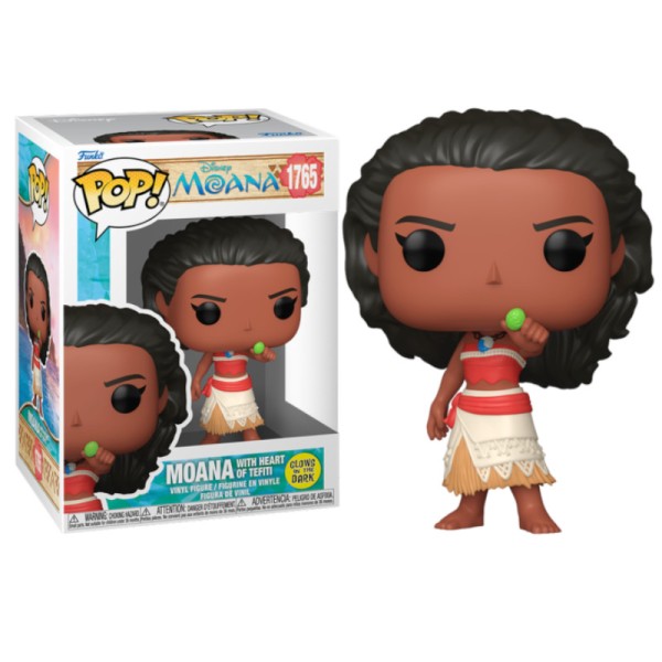 FUNKO POP Moana con el Corazón de Tefiti 1765 - Moana Brillante ne la Oscuridad - 889698944137