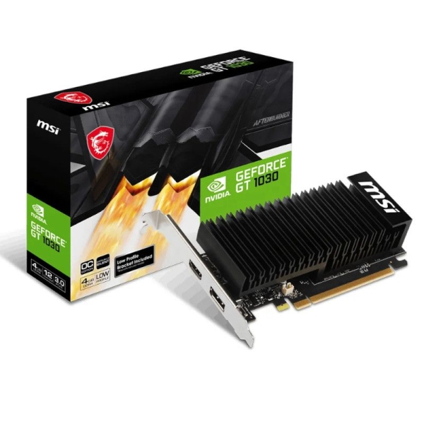 Tarjeta Gráfica MSI GT1030 OC 4GB DDR4 - 912-V812-037