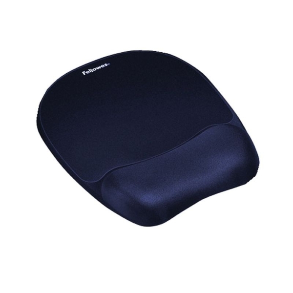 Alfombrilla de Ratón FELLOWES 9172801 - 230x196mm · Poliuretano · Reposamuñecas · Zafiro