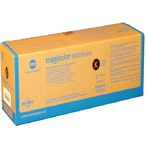 Toner original A0DK152 konica negro