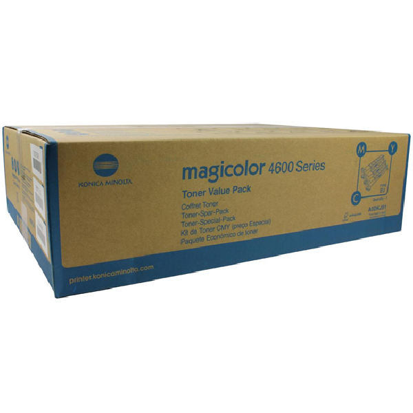 Toner original A0DKJ51 konica tricolor