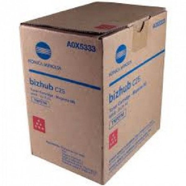 Toner original A0X5353 konica magenta