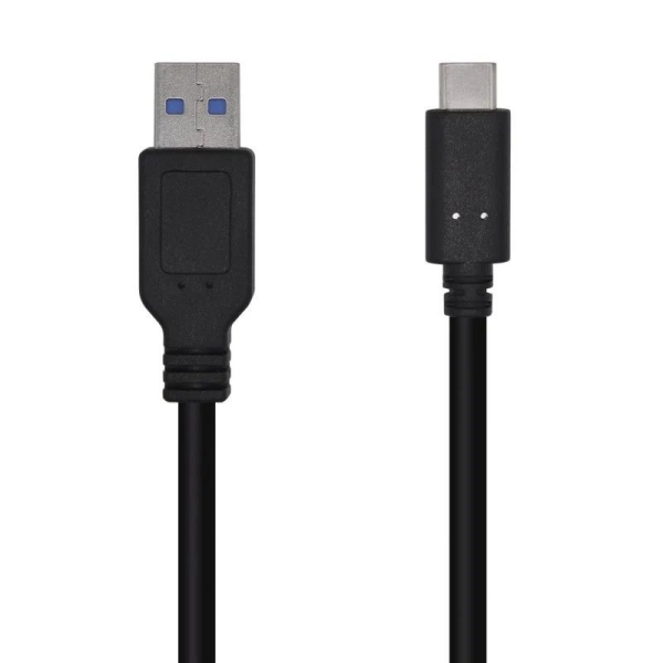 Cable USB 3.1 Tipo A/M a USB Tipo C/M - 0.5m · Negro