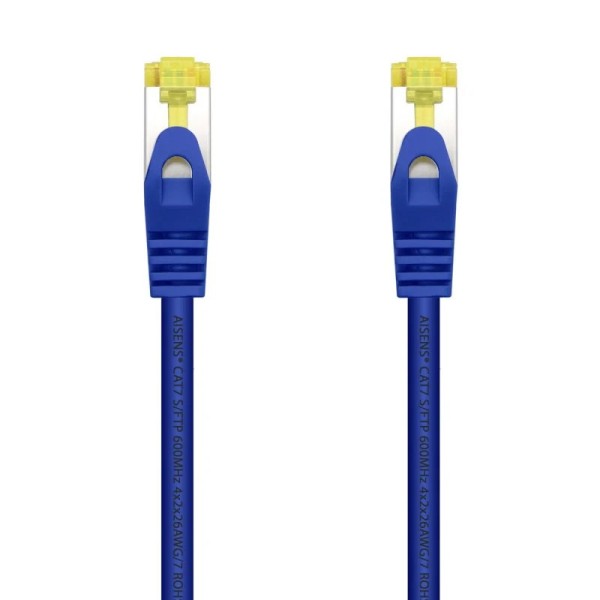 Cable de Red Latiguillo RJ45 SFTP Cat.7 - 0.25m · Azul