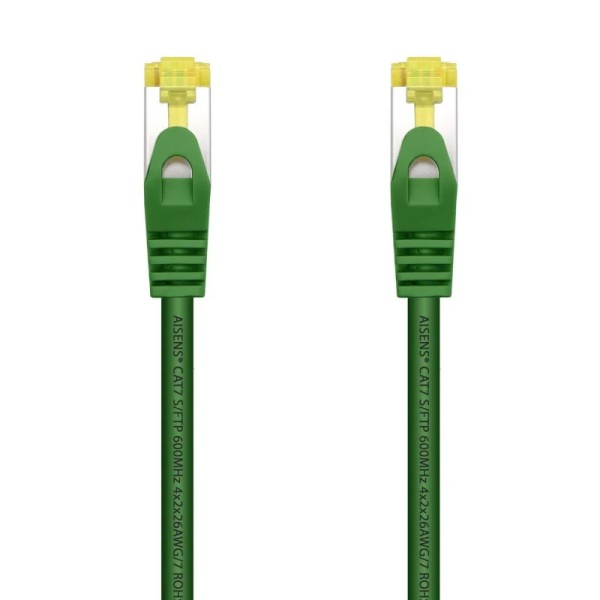 Cable de Red Latiguillo RJ45 SFTP Cat.7 - 0.5m · Verde