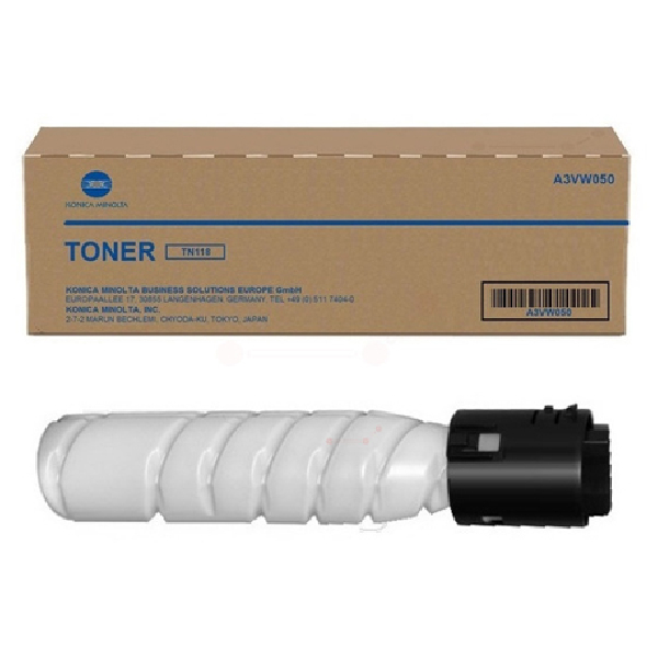 Toner Original KONICA MINOLTA TN118 Negro - A3VW050