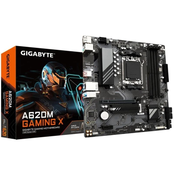 Placa Base GIGABYTE A620M - Socket Zócalo AM5 · DDR5 · Micro ATX