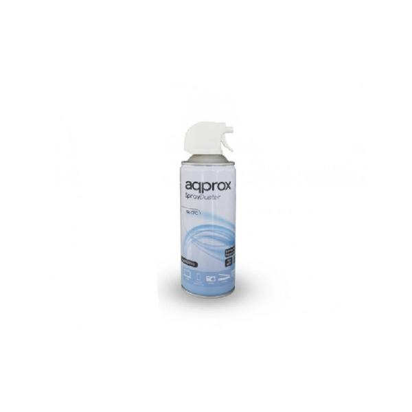 Approx - Spray Limpia polvo de aire comprimido 400 ml - APP400SDV3