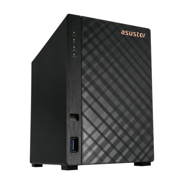Servidor NAS ASUSTOR Driverstor 2 Lite - Realtek · 1GB · 2 Bahias · LAN