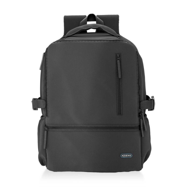 Mochila para Portátil AISENS ASBG-BP086-BK- 15.6" · Impermeable · Negro