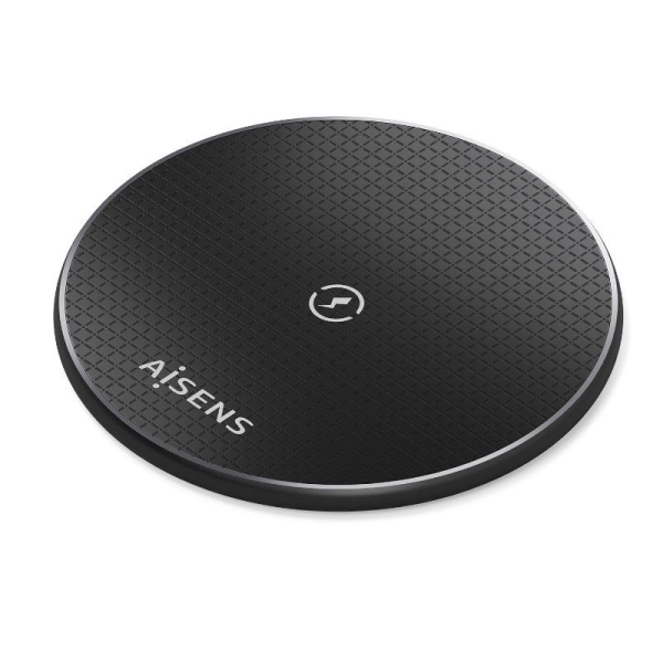 Cargador Inalámbrico AISENS ASCH-15W1WC058-BK - 15W · USB Tipo C · Negro