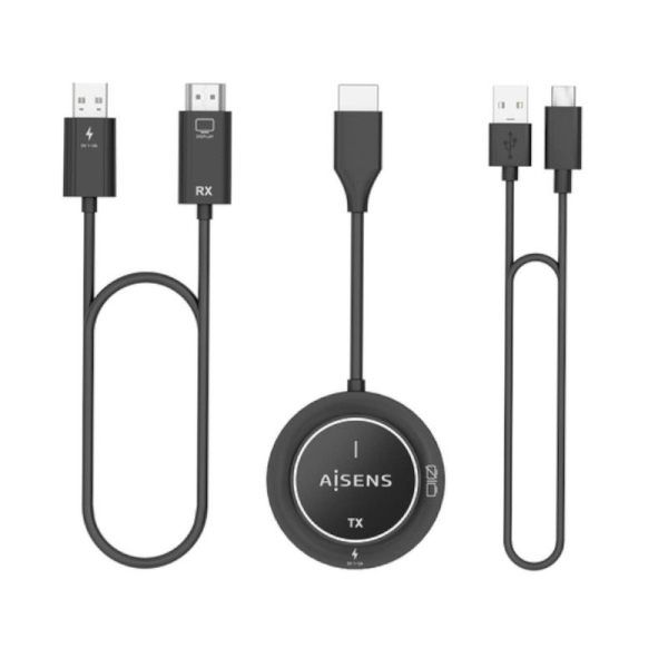 Cable HDMI Inalambrico con USB - 30m · Negro
