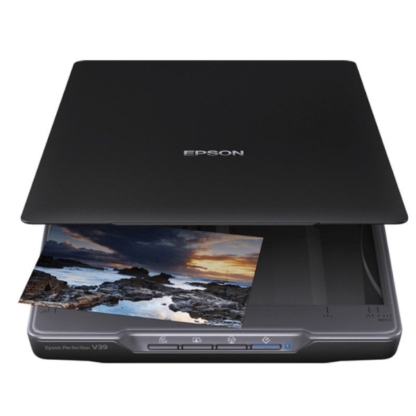 Escáner Documental EPSON Perfection V39II Color - 25PPM · 4800x4800 · 4800ppp · USB 2.0