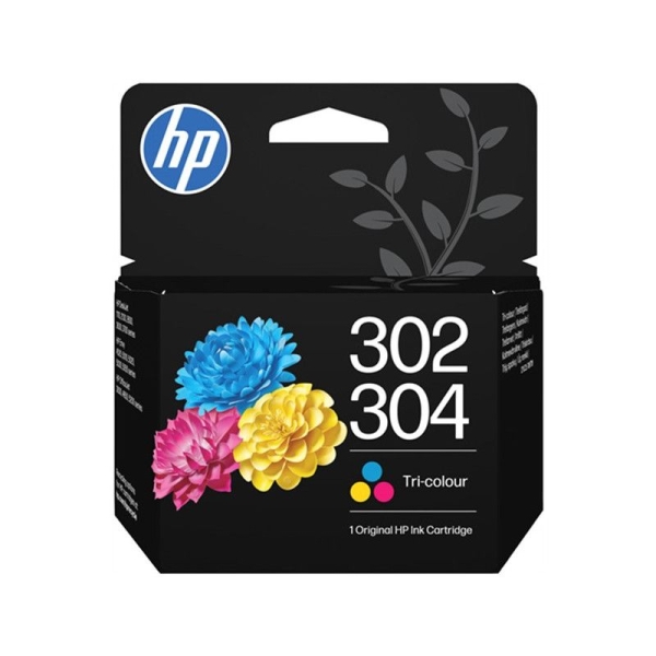 Cartucho Original HP 302/304 Tricolor - B7RT6AE