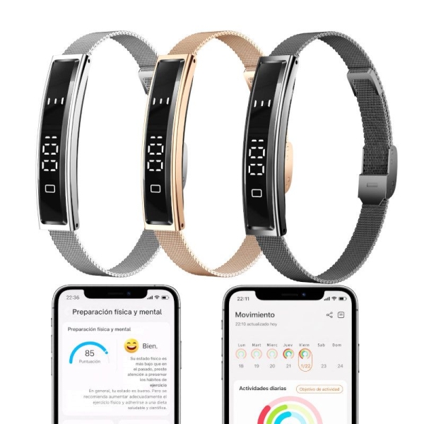 Smartband SMARTIA Vital Band BANDBLACK - BT · Monitorización de salud · Android/iOs · Negro