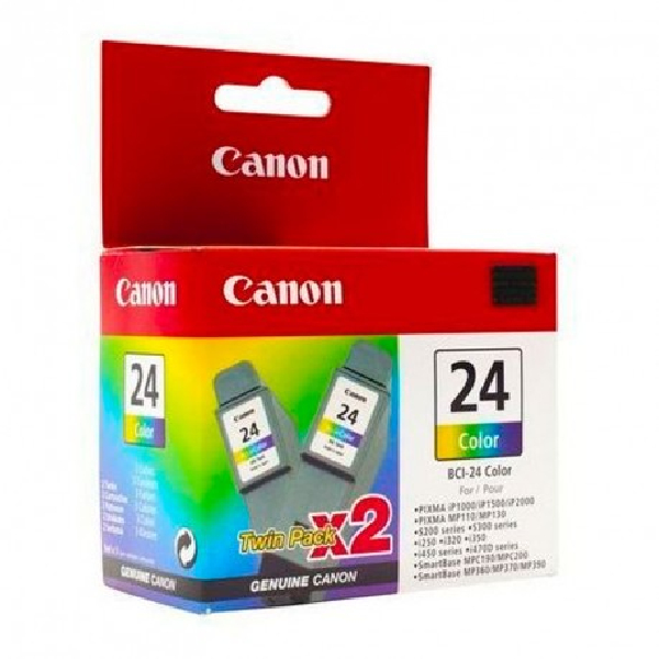 Cartucho Inkjet original BCI24CTP(PACK2 canon