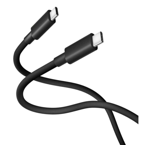 Cable USB Gen4 USB Tipo C/M a USB Tipo C/M- 1m · Negro