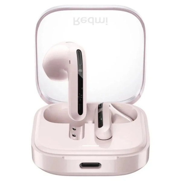 Auriculares Inalámbricos XIAOMI Redmi Buds 6 Active - Micrófono · Estuche de Carga · Cancelación de Ruido · Rosa