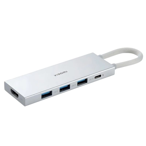 HUB USB Tipo C 3xUSB 3.0 1xHDMI 1xUSB Tipo C - Plata