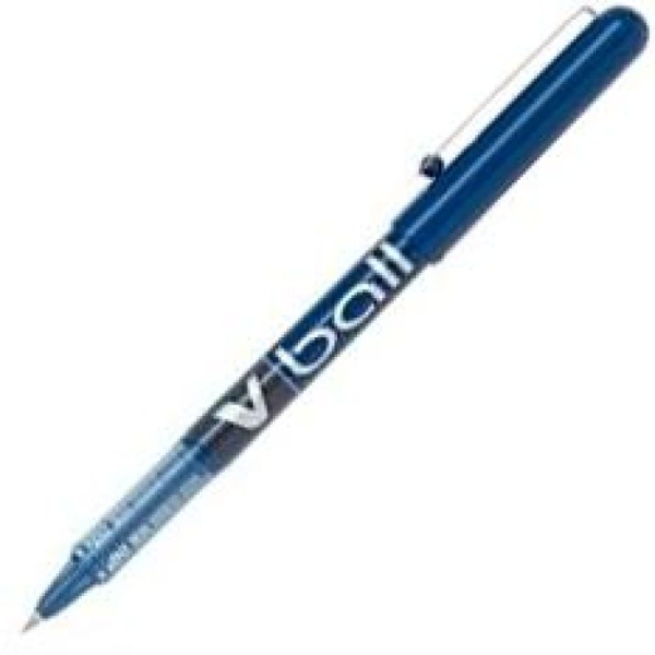 Bolígrafo Roller Tinta Líquida V-Ball PILOT BX-V5-L - 0,5 mm · 12 Unidades · Azul