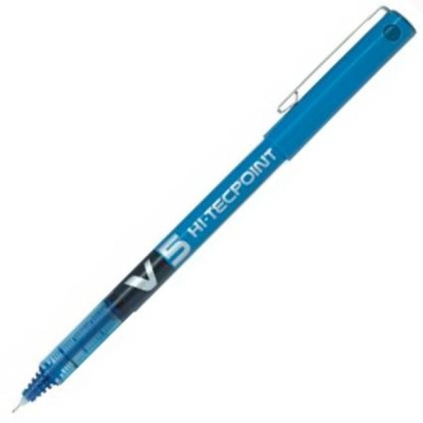 Bolígrafo Roller Tinta Líquida V5 PILOT BX-V5-L - 0,3 mm · 12 Unidades · Azul