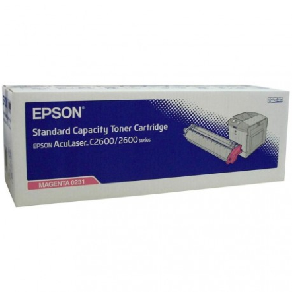 Toner original C13S050231 epson magenta