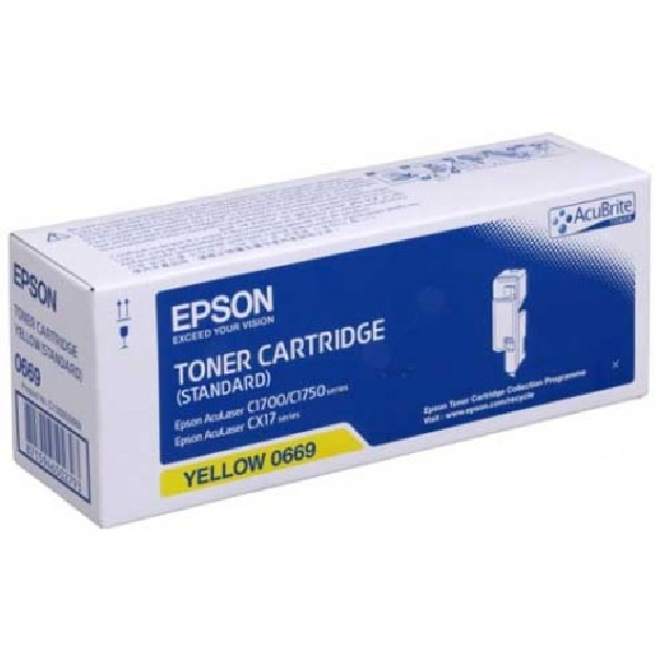 Toner original C13S050669 epson amarillo