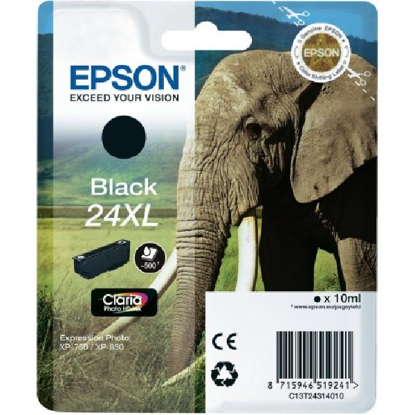 Cartucho Inkjet original C13T24314010 epson negro