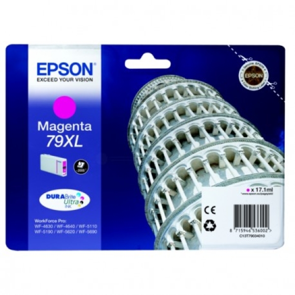 Cartucho Inkjet original C13T79034010 epson magenta