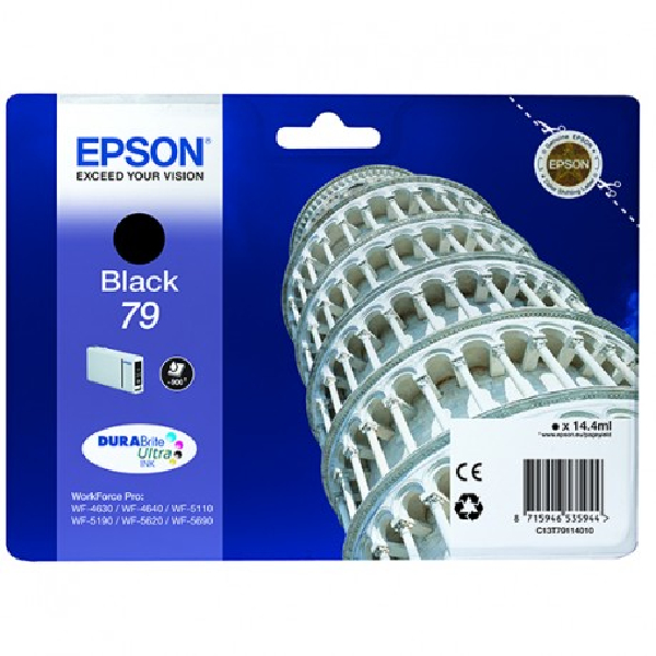 Cartucho Inkjet original C13T79114010 epson negro