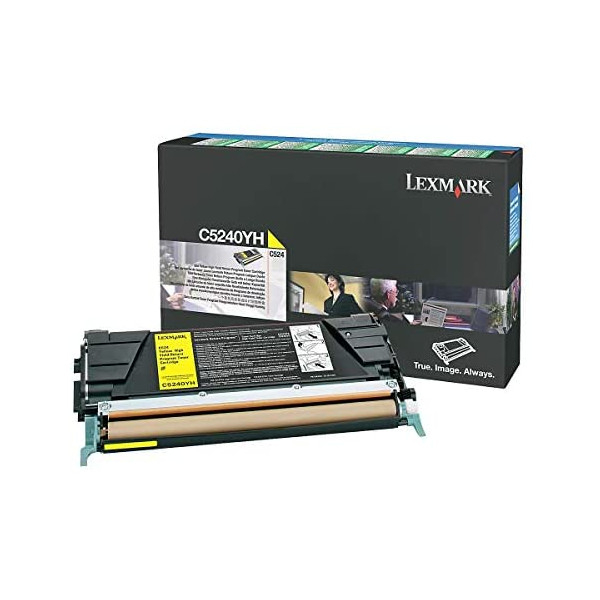 Toner original C5240YH lexmark amarillo