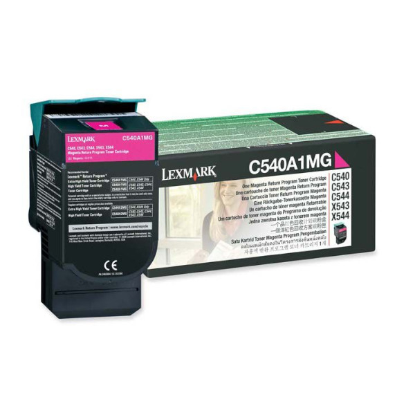 Toner original C540A1MG lexmark magenta