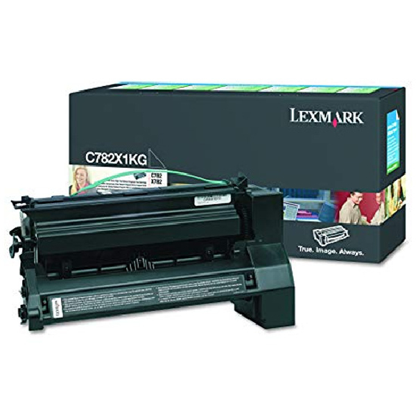 Toner original C782X1KG lexmark negro