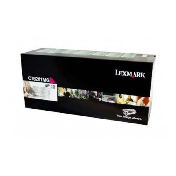 Toner original C782X1MG lexmark magenta