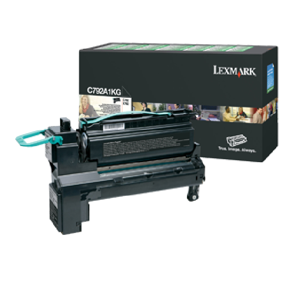 Toner original C792A1KG lexmark negro