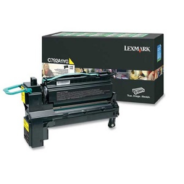 Toner original C792A1YG lexmark amarillo
