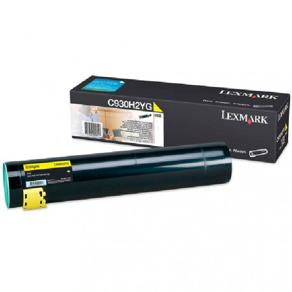 Toner original C930H2YG lexmark amarillo