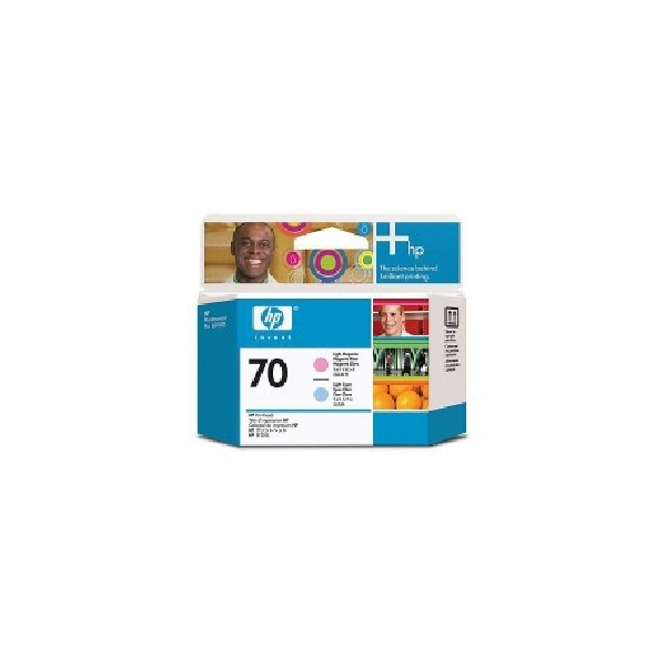 Cartucho Original HP 70 Cyan Claro + Magenta Claro - C9405A